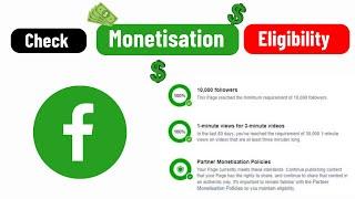 How to Check Facebook Page Monetization Eligibility ( Updated )