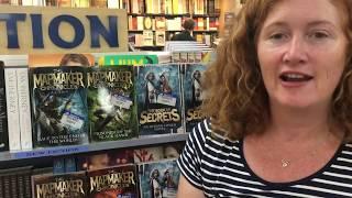 A L Tait with The Mapmaker Chronicles & The Book of Secrets