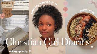 Christian Girl Diaries | WEEK IN MY LIFE embracing my natural hair 