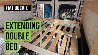 EXTENDING Campervan Bed | Fiat Ducato | UK Self-Build Campervan Conversion