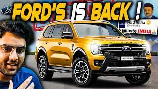 Ford's India Comeback Plans Finalized with 6 New SUVs !! | Everest, Ecosport ComebacK?