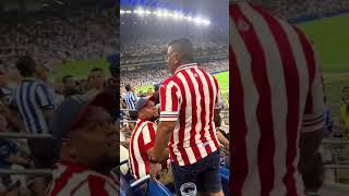 DESAGRADABLE LA AFICIÓN DE MONTERREY CON LOS DE CHIVAS ‍️ | CHIVAS 2-0 MONTERREY | #chivas