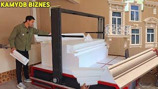 NOYOB ISH ZOR BIZNES POKAK PENOPLAS TYAGA KVARSVIY PISOK ISHLAB CHIQARISH USKUNALARI