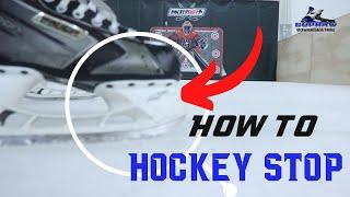 How to Hockey Stop Tips For Beginners to Intermediate