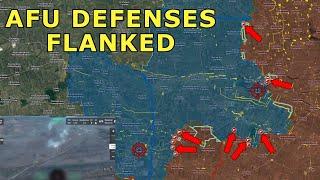 Russian Forces Flank Ukrainian Fortified Positions | 24SQKM Captured