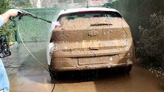 5 YEARS UNWASHED CAR ! Wash the Dirtiest Hyundai