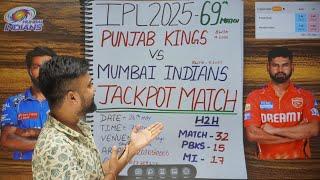 Mumbai Indians vs Punjab Kings Ipl 2025 69th match prediction,Mi vs pk winner prediction