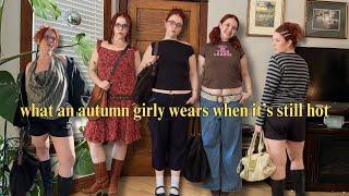 summer to fall transition outfits (from an autumn girly)