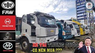 Xe tải Trung Quốc tốt Không? - Các dòng xe tải 7 tấn, 8 tấn, 9 tấn nên mua - Tèo Xe tải