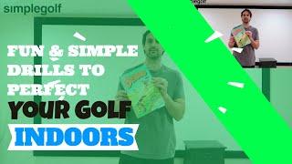 At Home Golf Drills To Perfect Your Game INDOORS (5 Fun and Easy Drills) 