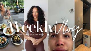 weekly vlog! moving out + house flooded + spending time w/ friends & more | allyiahsface vlogs