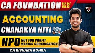 CA Foundation NPO One Shot | NPO in One Shot CA Foundation Accounts | CA Rishabh Rohra