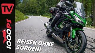 Verlockende Alternative der alten Schule! Kawasaki Ninja 1000SX im harten Reisetest!