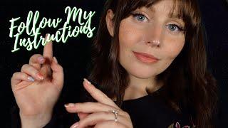 ASMR Follow My Instructions (Roleplay) For Relaxation