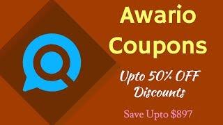 Awario Coupons: Upto 50% OFF Discounts (Save upto $897)