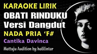 Obati Rinduku Karaoke Nada Cowok Pria Versi Dangdut