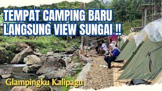 CAMPING DENGAN VIEW SUNGAI DI BATURRADEN | GLAMPINGKU KALIPAGU | REVIEW LOKASI DAN VIBES SUNGAI