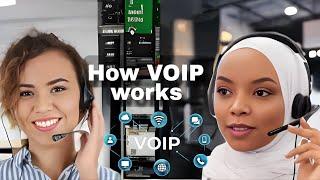 How Voice over Internet Protocol (VoIP) works