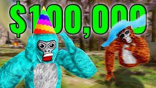 LAST ONE STANDING WINS $100,000... (Gorilla Tag VR)