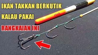 tutorial cara mudah membuat rangkaian pancing ikan belanak