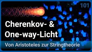 Kann man One-way Lichtgeschwindigkeit messen mit Cherenkov-Licht ? • vAzS (101) | Josef M. Gaßner