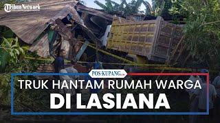 Truk Fuso Hantam Rumah Warga di Lasiana, 1 Mahasiswi Poltek Kupang Tewas