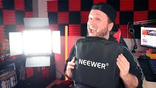 NEEWER NL 660 LED Lampe Unboxing Test