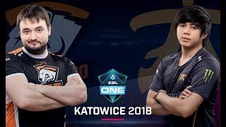 Dota 2 - Virtus.pro vs. Fnatic - Game 2 - Semifinal - ESL One Katowice Major 2018