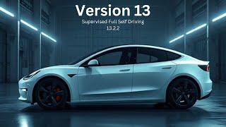 Version 13 - Supervised Full Self Driving - Navigate to Chick-fil-A | FSD 13.2.2 - Tesla Model 3