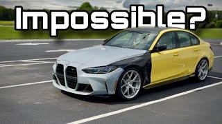 Rebuilding a Modern BMW M3 (in my driveway) has become INCREDIBLY DIFFICULT