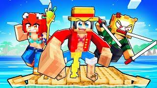 Having a ONE PIECE FAMILY in Minecraft!