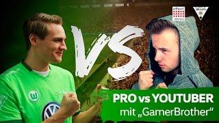 PRO vs. YOUTUBER | SaLz0r vs. GamerBrother - DRAFT CHALLENGE | FIFA 17 Deutsch