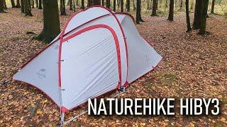 Трехместная ветроустойчивая палатка Naturehike hiby 3 с Алиэкспресс