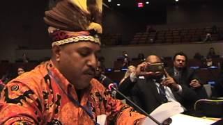 WEST PAPUA INTERVENTION AT UNITED NATIONS PERMANENT FORUM ON INDIGENOUS ISSUES, 2015  3