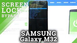 How to Hard Reset SAMSUNG Galaxy M32 - Bypass Screen Lock / Factory Data Reset by Recovery Mode