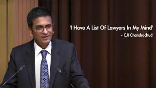 Practical Tips given by CJI Chandrachud to Young Advocates and Law Students | Supreme Court of India