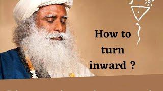 Sadhguru JV, How to turn inward and what do we see inside ?
