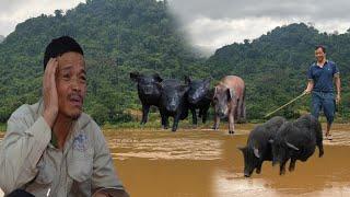Grandfather Rushes to Evacuate Family as Floodwaters Rise / SUNG A PAO