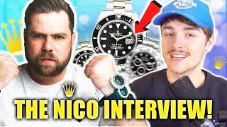 Nico Leonard's LOVE For Rolex, HATE For Hublot, Selling to Celebs and Losing £400K