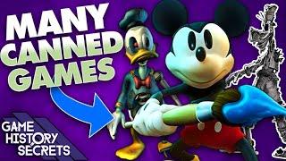 Disney's Epic Mickey Series & Its Many Cancelled Games - Game History Secrets