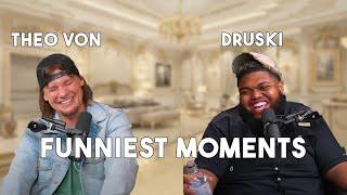 10 minutes of Theo Von and Druski FUNNIEST MOMENTS #1