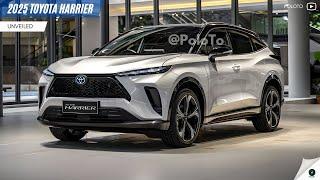 2025 Toyota Harrier Unveiled - looks modern with the most advanced features!