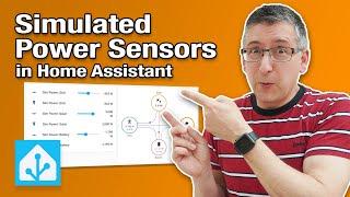 Simulated Power Sensors in Home Assistant