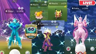 Hunting️Shundo Primal & Mighty Mon On 2nd Day Wild Area #PokemonGo