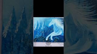 Intuitives Malen ‍ ein Energiebild entsteht #intuitivesmalen #bewusstsein #malen