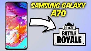 Samsung Galaxy A70 - Fortnite Mobile Gameplay Test!