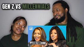  Gen Z Vs Millennials & Black Hair Salons | American Couple React to South African Culture