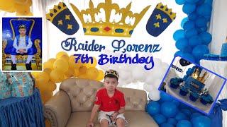 7th BIRTHDAY OF RAIDEN LORENZ ||  BIRTHDAY CELEBRATION|| BDAY BOY||