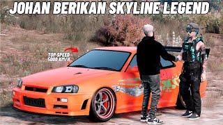 JOHAN BERIKAN JARWO SKYLINE SUPER CEPATNYA UNTUK TERAKHIR KALINYA - GTA V ROLEPLAY