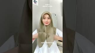 TUTORIAL HIJAB SEGIEMPAT SIMPEL SEHARI HARI